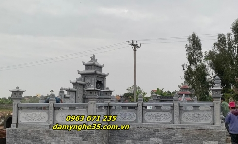 Mẫu lăng mộ bằng đá đẹp bán tại Long An