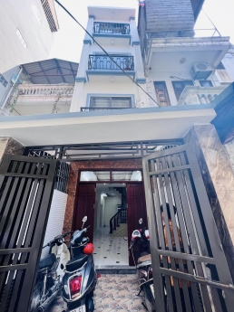 BÁN NHÀ TÂN MAI, 46M2 5 TẦNG DÂN XÂY KIÊN CỐ