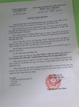 Chính chủ bán nhà hẻm xe tải đường số 8, Quận Bình Tân