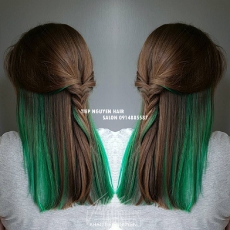 Top 43 màu nhuộm hidden độc đáo mới lạ dành cho nàng - Học Nghề Tóc Tiệp Nguyễn