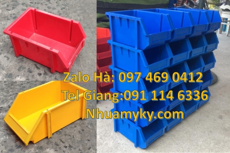 thùng nhựa đựng phụ tùng Khay linh kiện giá rẻ Kệ nhựa đựng ốc vít, Khay nhựa đựng bulon. Kệ đựng