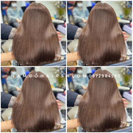 Làm Màu Đỏ Tím,Địa Chỉ Nhuộm Tóc Uy Tín Giá Rẻ Hoài Đức - Nam Đỗ Hair Salon