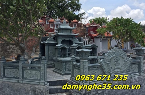 Mẫu lăng mộ bằng đá đẹp bán tại Long An