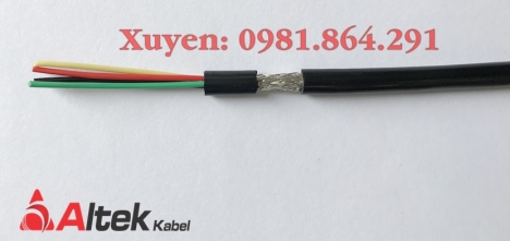 Chuyên Cáp tín hiệu 2x0.22, 4x0.22, 6x0.22, 8x0.22 Altek Kabel