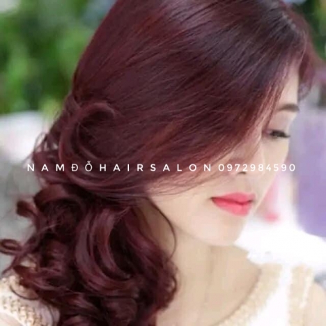 Làm Màu Nâu Đỏ,Địa Chỉ Nhuộm Tóc Uy Tín Giá Rẻ Hoài Đức - Nam Đỗ Hair Salon