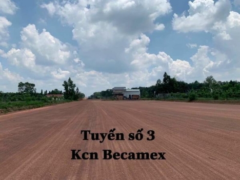 Bán đất ngay kcn Becamex Tân Hòa Đồng Phú Bình Phước sổ sẵn giá rẻ