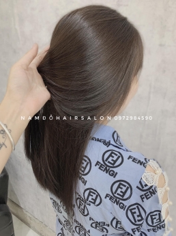 Làm Màu Nâu Lạnh,Địa Chỉ Nhuộm Tóc Đẹp Giá Rẻ Hoài Đức - Nam Đỗ Hair Salon