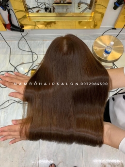 Làm Màu Nâu Đồng,Địa Chỉ Nhuộm Tóc Uy Tín Giá Rẻ Hoài Đức - Nam Đỗ Hair Salon