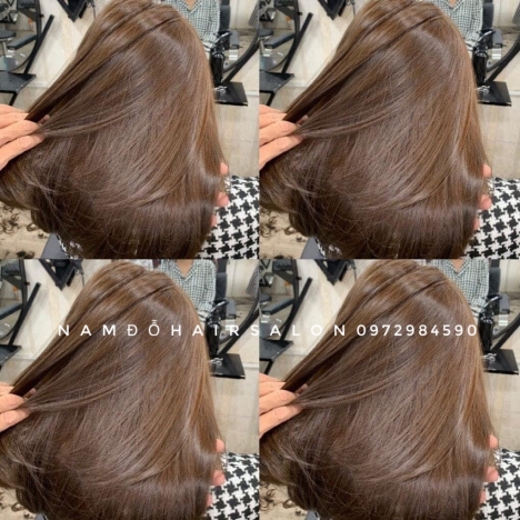 Làm Màu Nâu Cam,Địa Chỉ Nhuộm Tóc Đẹp Giá Rẻ Hoài Đức - Nam Đỗ Hair Salon