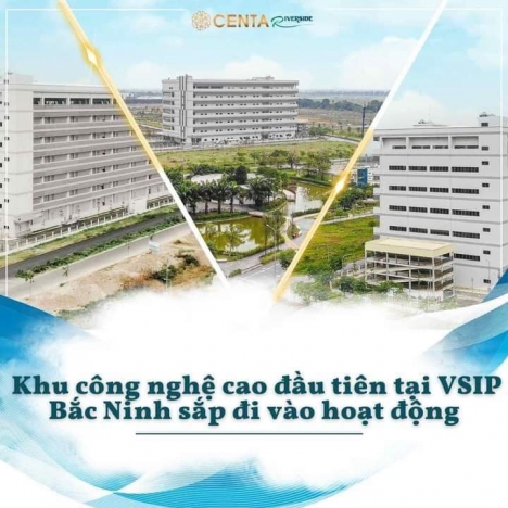 Bán nhanh căn góc 2 mặt tiền Centa Riverside, ngay cổng vào của dự án, đối diện khu công nghệ cao