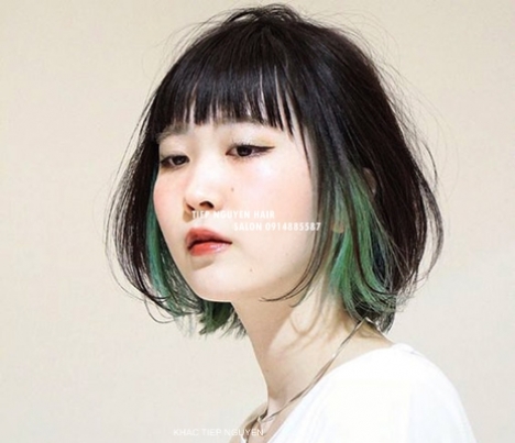 Top 32 màu nhuộm hidden phong cách kiêu sa điệu đà cho nàng - Học Nghề Tóc Tiệp Nguyễn