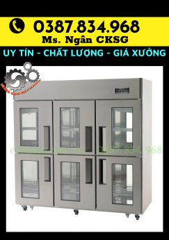 Tủ lạnh bảo quản thực phẩm 6 cánh