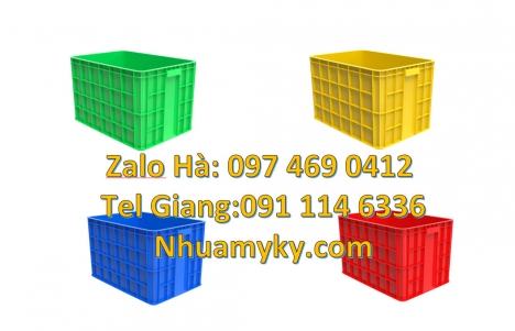 sọt nhựa có nắp đậy, giỏ nhựa 5 bánh xe, thùng nhựa đặc B3, nơi bán sóng nhựa bít, sóng nhựa hở, són