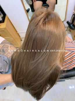 Làm Màu Nâu Tây,Địa Chit Nhuộm Tóc Đẹp Giá Rẻ Hoài Đức - Nam Đỗ Hair Salon