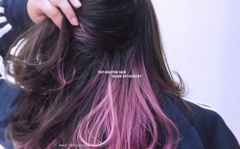 Top 10 màu nhuộm hidden phong cách kiêu sa điệu đà cho nàng - Học Nghề Tóc Tiệp Nguyễn
