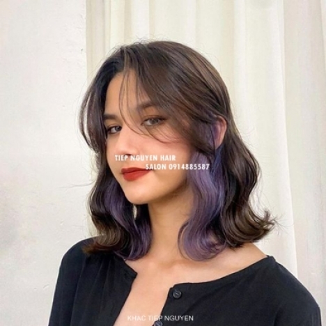 Top 28 màu nhuộm hidden phong cách kiêu sa điệu đà cho nàng - Học Nghề Tóc Tiệp Nguyễn