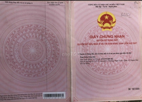 Bán nhà cấp 4 hẻm ba gác đường TL44 Q12