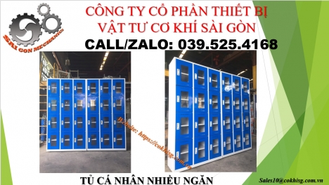 TỦ CÁ NHÂN NHIỀU NGĂN GIÁ XƯỞNG