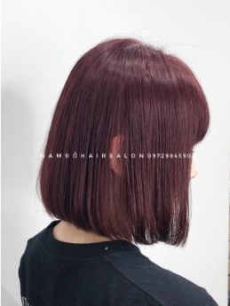 Làm Màu Nâu Đỏ,Địa Chỉ Nhuộm Tóc Đẹp Giá Rẻ Hoài Đức - Nam Đỗ Hair Salon