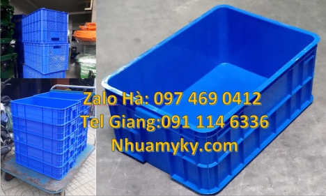 sọt nhựa có nắp đậy, giỏ nhựa 5 bánh xe, thùng nhựa đặc B3, nơi bán sóng nhựa bít, sóng nhựa hở, són