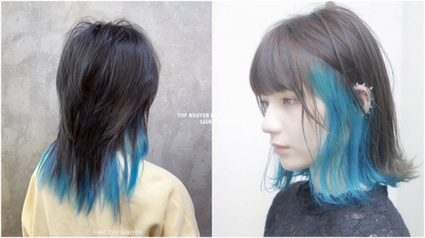 Top 41 màu nhuộm hidden phong cách kiêu sa điệu đà cho nàng - Học Nghề Tóc Tiệp Nguyễn