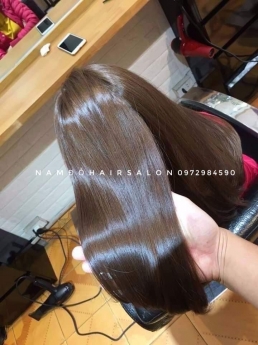 Làm Màu Nâu Đỏ,Địa Chỉ Nhuộm Tóc Uy Tín Giá Rẻ Hoài Đức - Nam Đỗ Hair Salon
