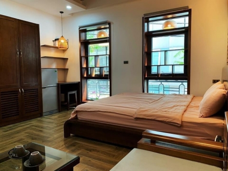 Bán Nhà 61m, 6 Tầng Thang Máy, 8 Phòng full Cho Tây Thuê Doanh thu 70tr/tháng Ngõ 279 Đội Cấn Ba