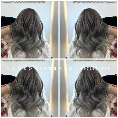 Làm Màu Khói Xanh, Địa Chỉ Nhuộm Tóc Đẹp Giá Rẻ Hoài Đức - Nam Đỗ Hair Salon