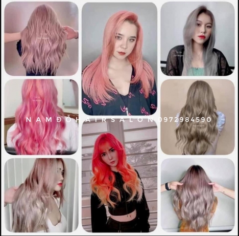 Làm Màu Xám Khói, Địa Chỉ Nhuộm Tóc Đẹp Uy Tín Giá Rẻ Hoài Đức - Nam Đỗ Hair Salon