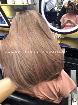 Làm Màu Tím Hồng, Địa Chỉ Nhuộm Tóc Đẹp Giá Rẻ Hoài Đức- Nam Đỗ Hair Salon
