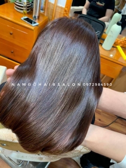Làm Màu Nâu Trầm, Địa Chỉ Nhuộm Tóc Uy Tín Giá Rẻ Hoài Đức - Nam Đỗ Hair Salon