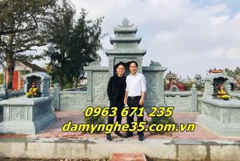 Mẫu lăng mộ đá đẹp bán tại Hậu Giang