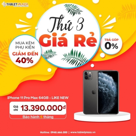 Gom trọn ưu đãi cực sốc thôi iFan ơi tại Tablet Plaza