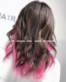 Top 11 kiểu tóc nhuộm hidden ẩn gáy cuốn hút độc đáo cho mọi cô nàng - Học nghề tóc Tiệp Nguyễn