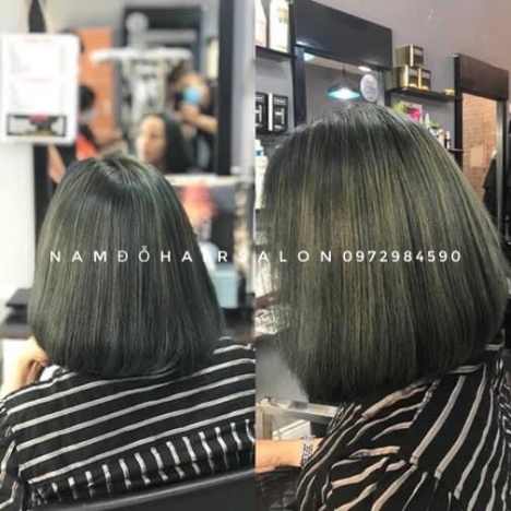 Làm Màu Rêu Khói,Địa Chỉ Nhuộm Tóc Đẹp Giá Rẻ Hoài Đức - Nam Đỗ Hair Salon