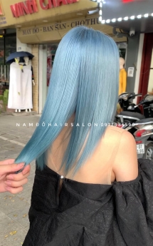 Làm Màu Xanh Ngọc, Địa Chỉ Nhuộm Tóc Đẹp Giá Rẻ Hoài Đức - Nam Đỗ Hair Salon