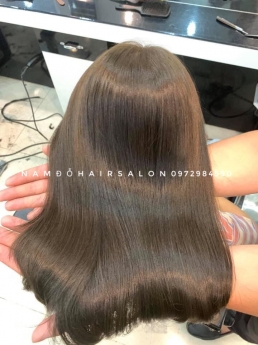 Làm Màu Xanh Rêu,Địa Chỉ Nhuộm Tóc Uy Tín Giá Rẻ Hoài Đức - Nam Đỗ Hair Salon