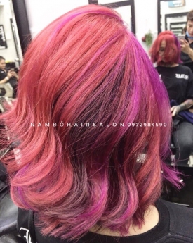 Làm Màu Tím Sữa, Địa Chỉ Nhuộm Tóc Đẹp Uy Tín Giá Rẻ Hoài Đức - Nam Đỗ Hair Salon