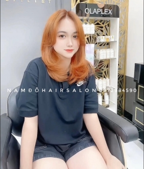 Làm Màu Cam, Địa Chỉ Nhuộm Tóc Đẹp Uy Tín Giá Rẻ Hoài Đức - Nam Đỗ Hair Salon