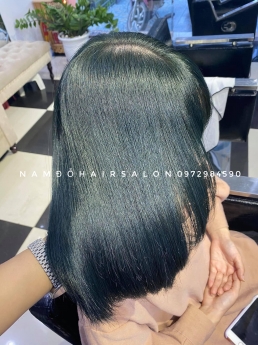 Làm Màu Xanh Rêu,Địa Chỉ Nhuộm Tóc Đẹp Giá Rẻ Hoài Đức - Nam Đỗ Hair Salon