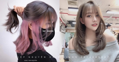 Top 56 kiểu tóc nhuộm hidden ẩn gáy áp đảo mọi phong cách thời trang - Học nghề tóc Tiệp Nguyễn