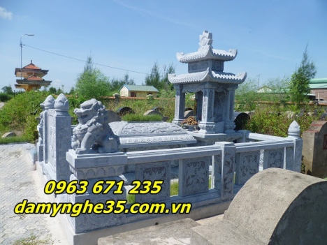 Mẫu lăng mộ đá đẹp bán tại Hậu Giang