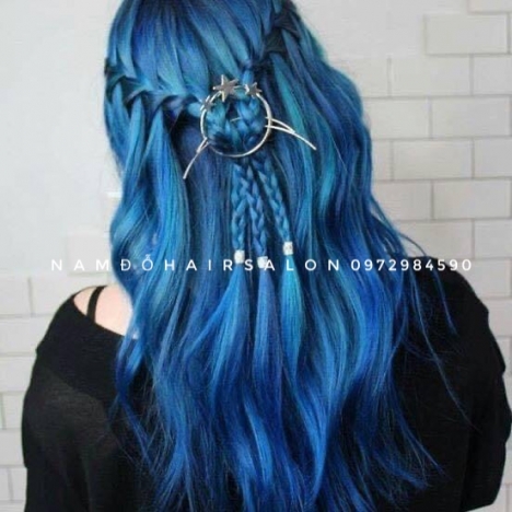 Làm Màu Xanh Ngọc, Địa Chỉ Nhuộm Tóc Đẹp Uy Tín Giá Rẻ Hoài Đức - Nam Đỗ Hair Salon