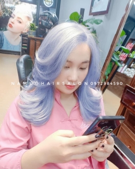 Làm Màu Khói Xanh, Địa Chỉ Nhuộm Tóc Đẹp Giá Rẻ Hoài Đức - Nam Đỗ Hair Salon