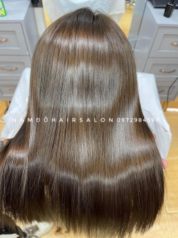 Làm Màu Nâu Ánh Lạnh, Địa Chỉ Nhuộm Tóc Uy Tín Giá Rẻ Hoài Đức - Nam Đỗ Hair Salon