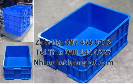sóng nhựa đặc Giỏ nhựa 5 bánh xe, thùng nhựa đựng dụng cụ, Sóng bít, sóng hở, thùng nhựa đựng trái