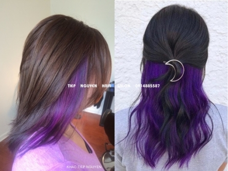 Top 65 kiểu tóc nhuộm hidden ẩn gáy cuốn hút độc đáo cho mọi cô nàng - Học nghề tóc Tiệp Nguyễn