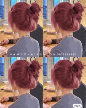 Làm Màu Hồng, Địa Chỉ Nhuộm Tóc Đẹp Uy Tín Giá Rẻ Hoài Đức - Nam Đỗ Hair Salon