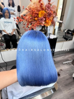 Làm Màu Rêu Khói Sáng, Địa Chỉ Nhuộm Tóc Đẹp Giá Rẻ Hoài Đức. -Nam Đỗ Hair Salon