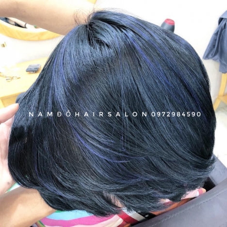 Làm Màu Xanh Đen,Đẹp Uy Tín Giá Rẻ Hoài Đức - Nam Đỗ Hair Salon